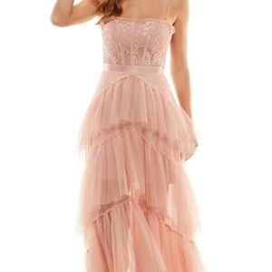 Corset Tulle Gown Light Pink